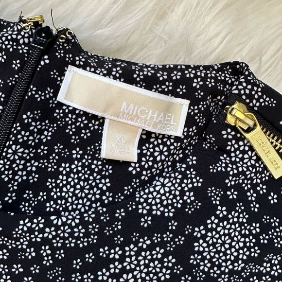 Michael Kors Jumpsuit Romper Women Size XL Black - Picture 9 of 9